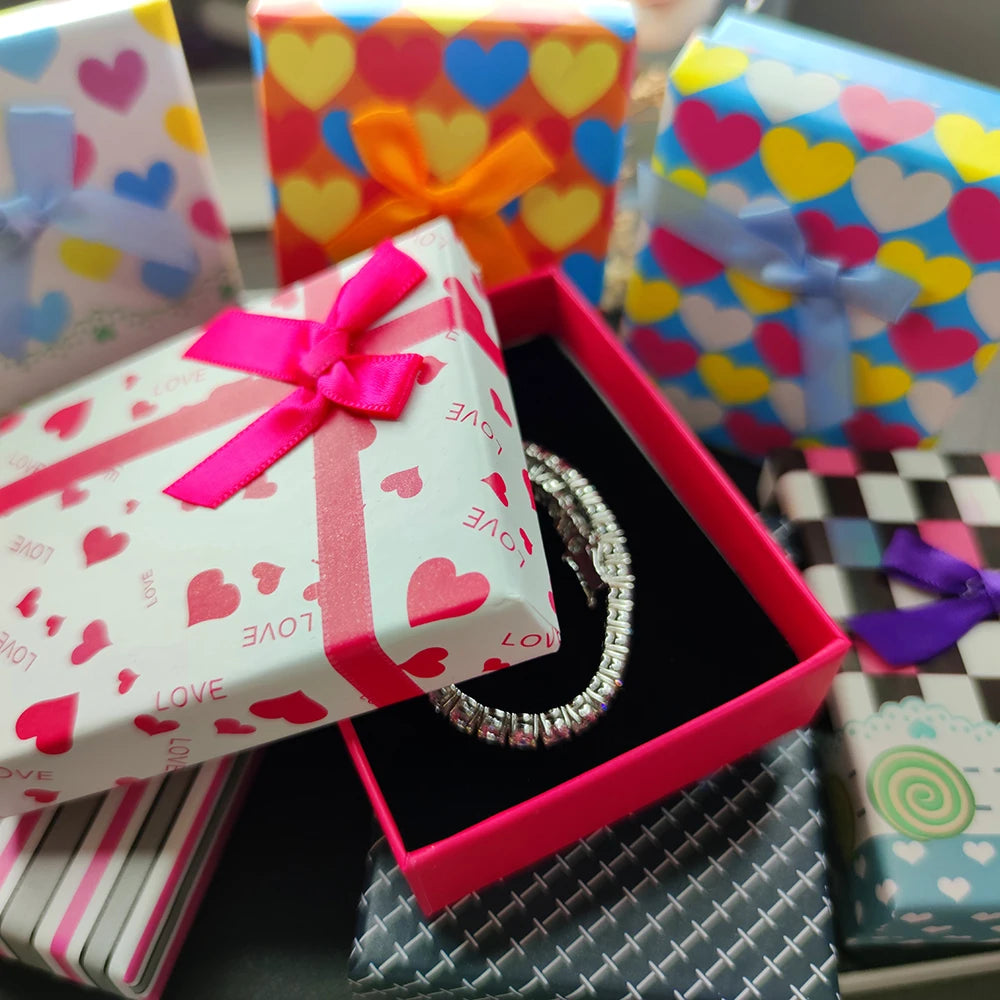 100% Guarantee Real 925 Sterling Silver 41/45/51/56/61CM Tennis Necklace 3/4mm Zircon Chain Unisex Choker Fine Jewelry