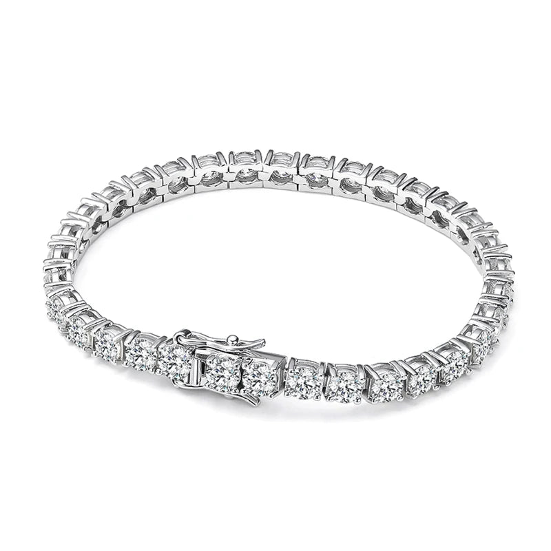 The Aurora Moissanite Tennis Bracelet