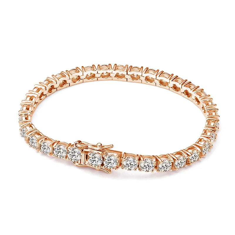The Aurora Moissanite Tennis Bracelet